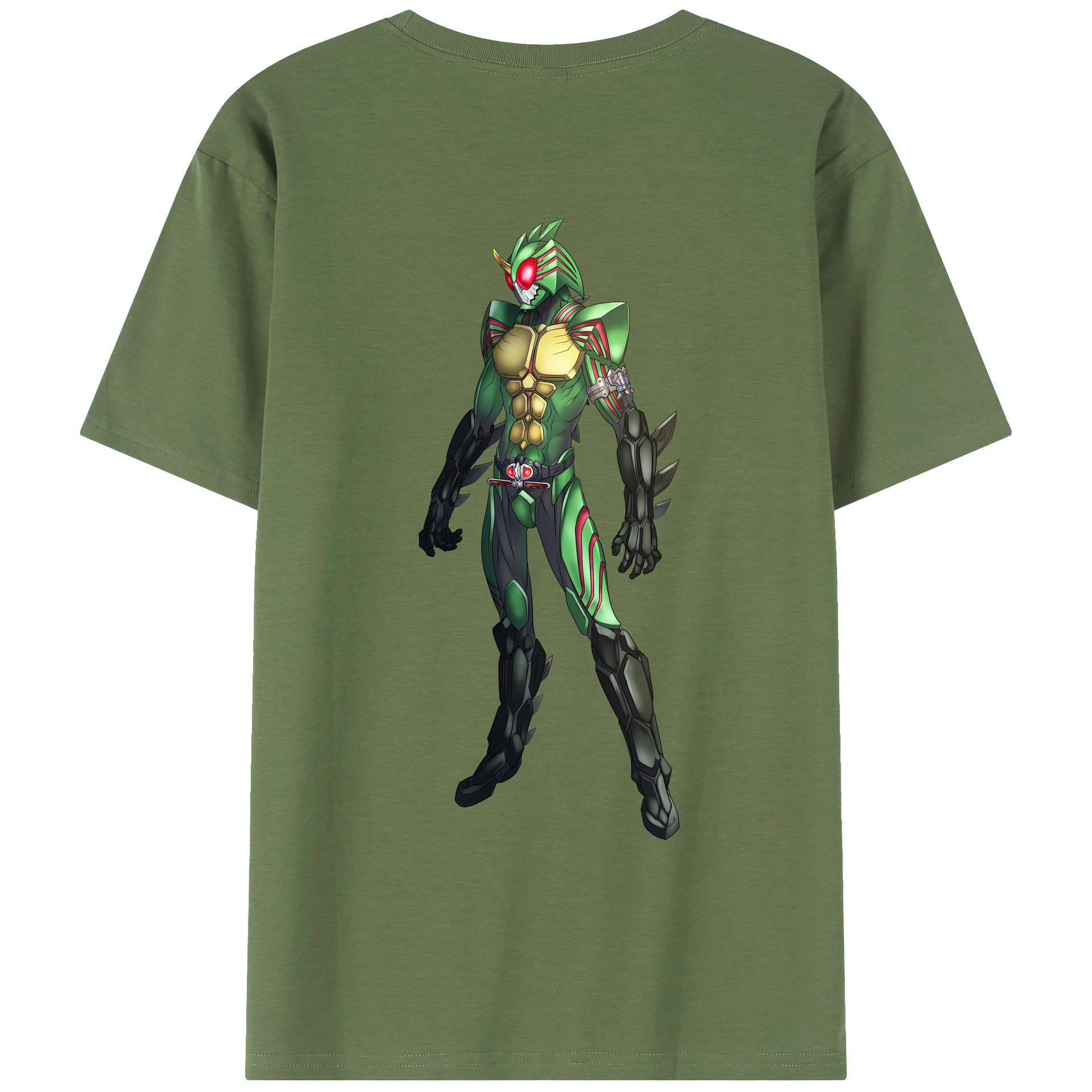 （画像用） ウルトラマン Ultraman 綿100％ メンズ半袖Tシャツ（バックプリント） 通気性